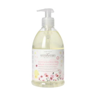 Bagno & Shampoo Baby delicato ai Fiori di Lino